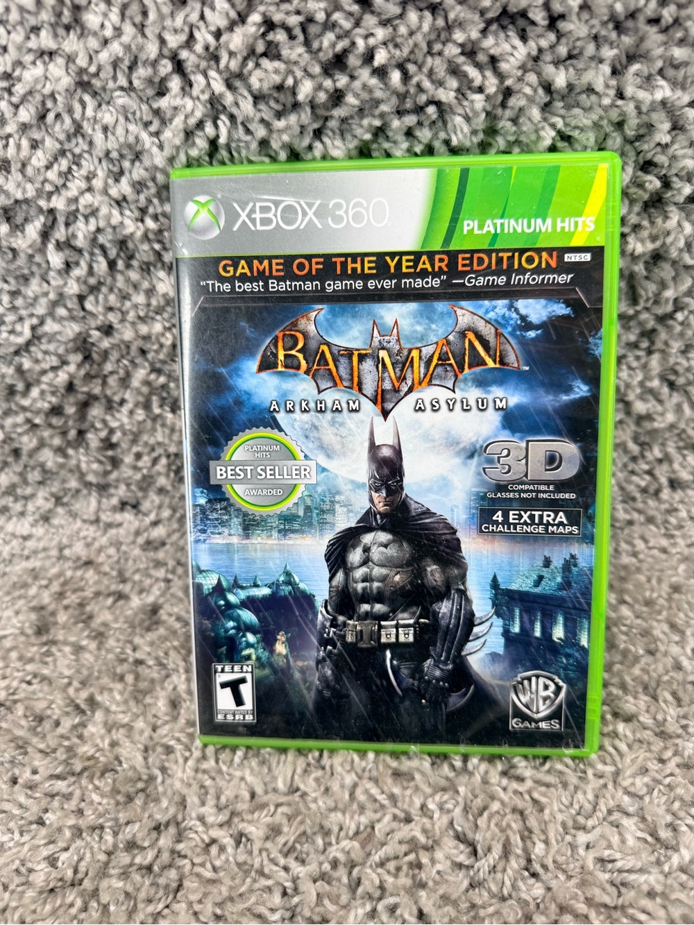 Microsoft Xbox 360 Batman: Arkham Asylum - Game of the Year Edition (green)